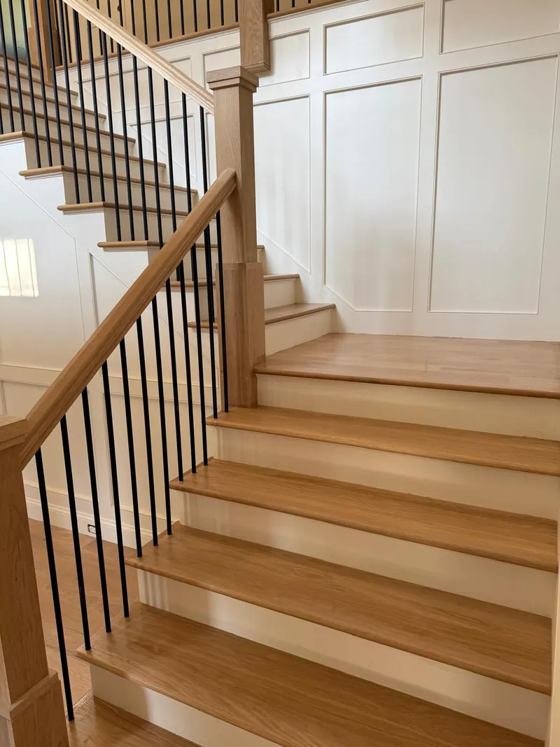 hardwood — open plan oak