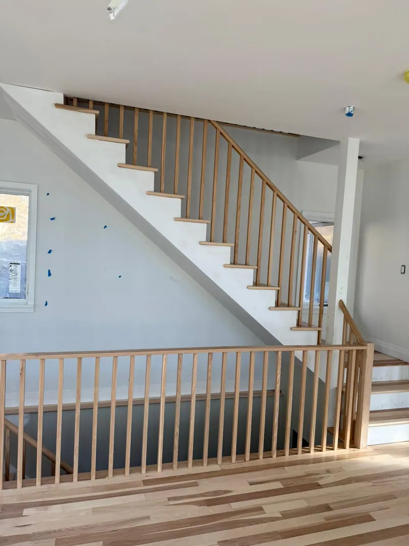 hardwood — stair runner
